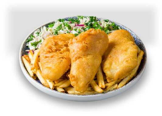 3-Piece Battered Fish & Chips